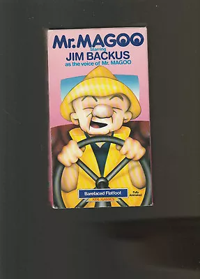 Mr. Magoo - Barefaced Flatfoot (VHS) • $2.49