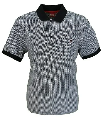 £46.99 • Buy Merc London Deptford Jacquard Polo Shirts 