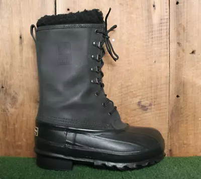 LACROSSE 'Iceman' Leather & Rubber Insulated Winter Snow Pac Boots Men's Sz. 5 • £41.41