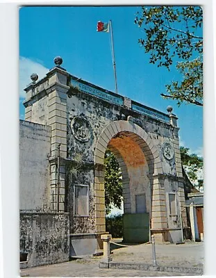 Postcard The Boarder Gate Separating Macau From Mainland China • $9.09