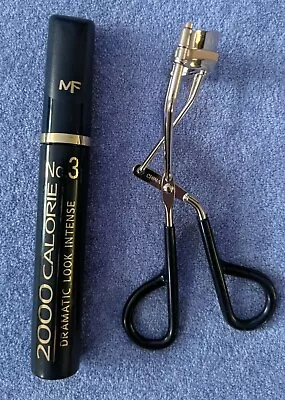 Max Factor 2000 Calorie Mascara No. 3 Dramatic Look Intense 9 Ml + Lash Curler • $17.99