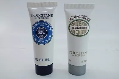 L'Occitane Amande W/ Almond Milk Concentrate & Ultra Rich Body Cream 20ml • $14.99