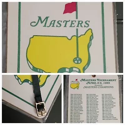 New 1995 Masters Souvenir Bag Tag With Fastener (see Info). • $95