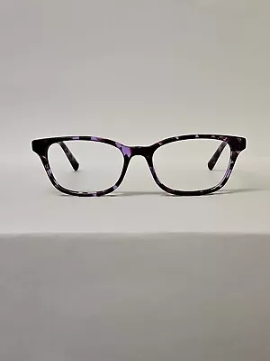 Jones New York J228 Eyeglasses Frames Petite Purple Tortoise 50-16-135 No Lenses • $44