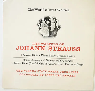 £7.15 • Buy The Waltzes Of Johann Strauss