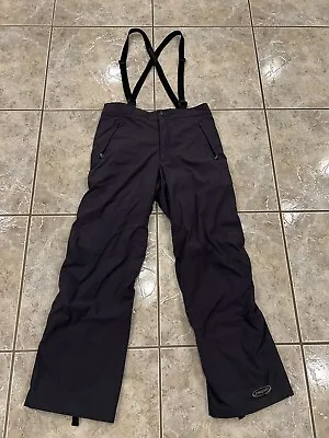 Men's 36 Patagonia Fleece Lined Ski Snow Pants Bibs Suspenders Style 84986 • $49.99