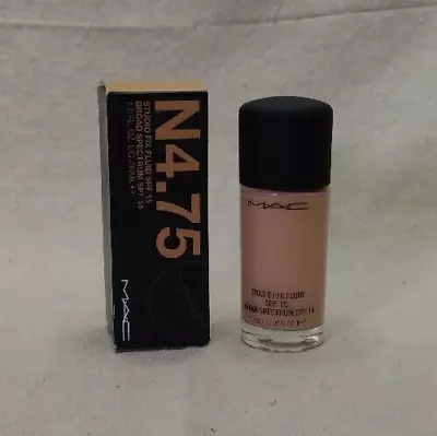 MAC Studio Fix Fluid Foundation SPF 15 N4.75 1 Oz. NEW • $18.97