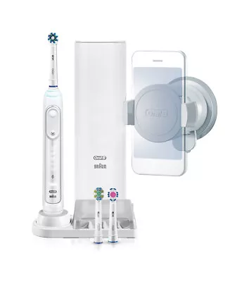 $169 • Buy New Oral-B Genius 9000 Electric Toothbrush With 3 Replacement Heads & Smart