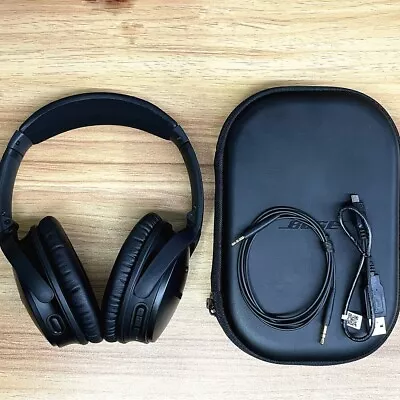 Bose QuietComfort 35 II Series Noise Cancelling Wireless Headphones QC35 Black • $240