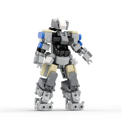 Mecha Robot MOC Building Block Toy Set 159 Pieces Mechanized Model Collectible • $12.99