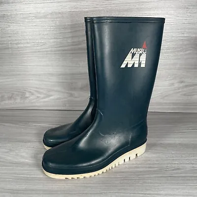 £29.99 • Buy MUSTO M1 Sailing Soft Sole Suction Deck Wellies Size Uk 5 EUR 35 Good Condition