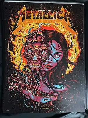 Metallica Allure Halo Poster Munk One Rare • $87.03