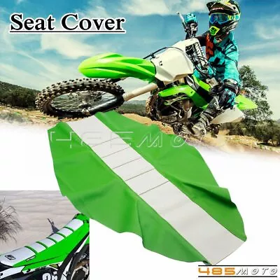 Ribbed Gripper Soft Seat Cover For Kawasaki KX KX125 KX250 Dirt Bike Motocross • $19