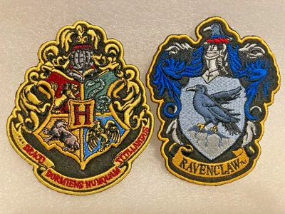 $9.50 • Buy Ata Boy Harry Potter Hogwarts Crest And Ravenclaw Crest  3  Iron On Patches