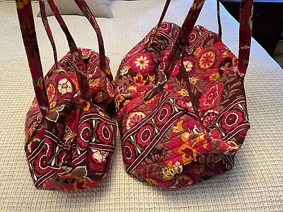 Vera Bradley Carnaby Duffle Bag And Tote Set • $38.88