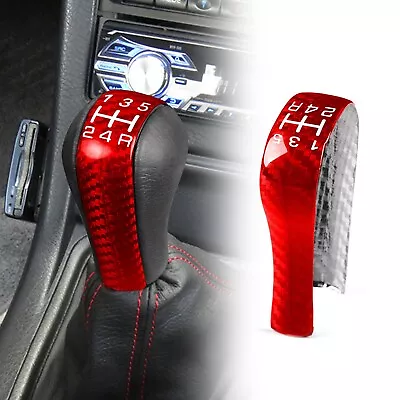 Interior Gear Shift Knob Cover Trim For NISSAN GTR R32 1989-1994 R33 R34 Red New • $29.96