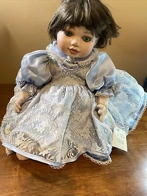 Marie Osmond Original  Olive May  Porcelain Doll 24  Toddler Vintage Baby Doll. • $110.99