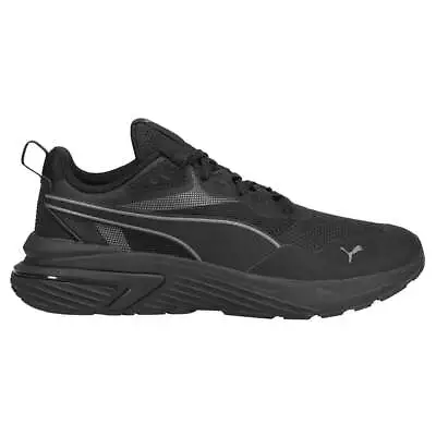 Puma Supertec Running  Mens Black Sneakers Athletic Shoes 38305201 • $42.25