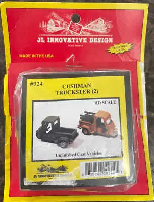 JL Cushman Truckster (2) Unfinished Cast Vehicles HO Scale - Clearance 10061 • $8.99