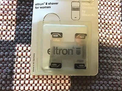 Eltron Shaver For Women Replacement Outer Foil For Eltron 660 NOS • $15.63