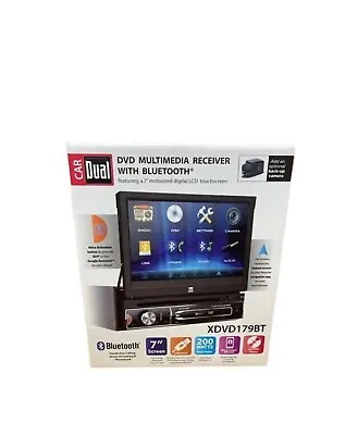 DUAL ELECTRONICS 7 Inch Car Stereo Head Unit W/Touch Screen & CD/DVD Player -NIB • $89.53