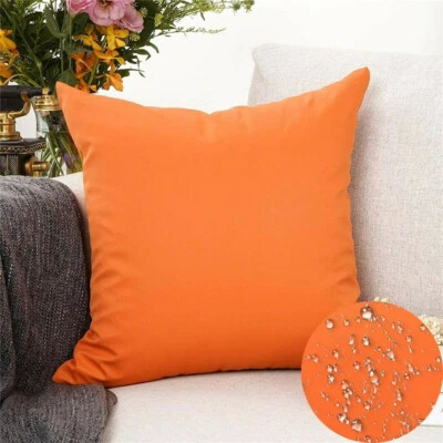 £3.26 • Buy Waterproof Cushion Cover Garden Furniture Seat Home Decor Bench Outdoor 8 Colors