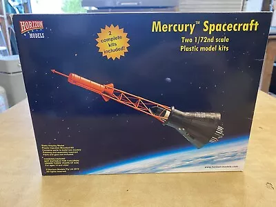 Horizon Models 1/72 Mercury Spacecraft (2 Kits) 2003 • $34.99