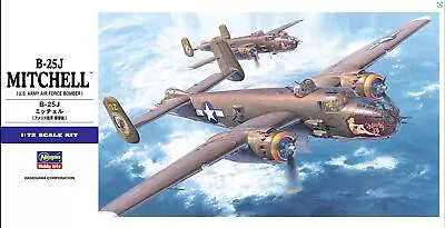 Hasegawa SALE 1:72 USAAF North American B-25J Mitchell Bomber HAE16 HC • £37.99