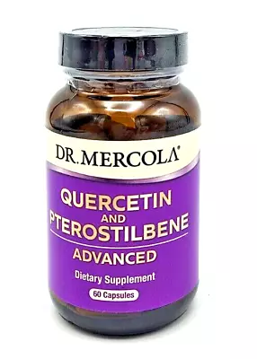 Dr Mercola Quercetin & Pterostilbene Advanced Dietary Supplement 60 Capsules NEW • $19.99