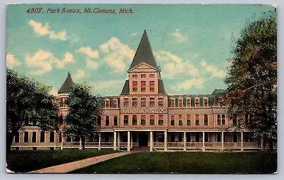 Postcard Mt. Clemens MI Park Annex Hotel • $5.95