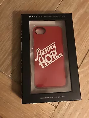 NEW MARC By MARC JACOBS RED/WHITE IPHONE 5 / 5S CASE Designer Protective Cover • $3.99