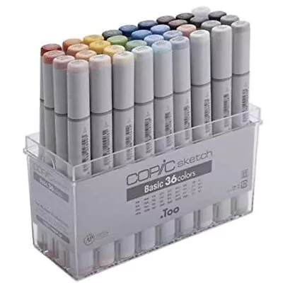 Too Copic Sketch Basically 36 Colors Marker Set For Manga Anime FS • £141.50