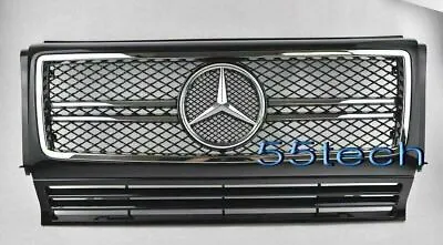 G Class Wagon W463 Grille Grill G500 G55 1986-2018 AMG Black 55tech • $249.99