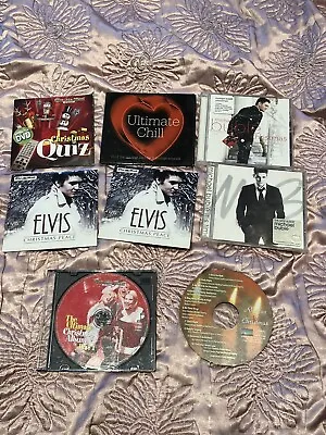 Christmas Songs And Quiz Cd Bundle Including Michael Buble Elvis Etc • £1.99