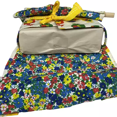 Floral Quilted 9X13 Casserole Holder Hot Dish Carrier Cottagecore • $19.99