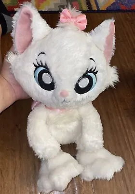 Disney Store Plush Aristocats Marie Big Feet Paws Stuffed Animal White Cat • $12