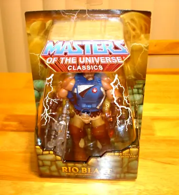 MASTERS OF THE UNIVERSE Classics RIO BLAST Figure Exclusive Limited Edition • $106.25