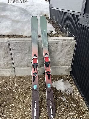 Nordica Santa Ana 93 Women's Telemark Skis 172cm With G3 Skins Axl Bindings • $750