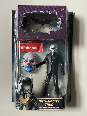 Batman The Dark Knight Movie Masters Figure Gotham City Thug Joker Mask Variant • $30