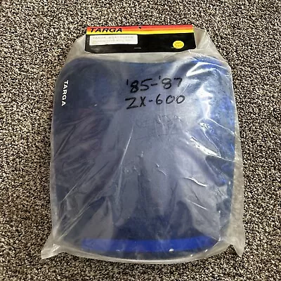 Vintage Blue Targa KAWASAKI NINJA ZX 600 600R WINDSHIELD WINDSCREEN 85-87 • $119.99