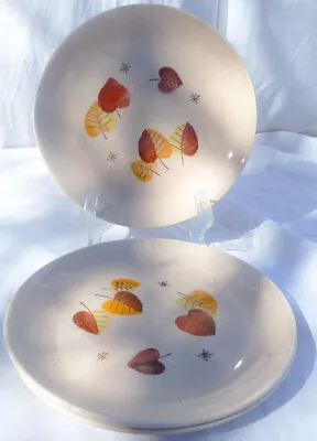 Lot Of 3 Metlox Vernonware Sherwood 8  Salad Plates • $11.94