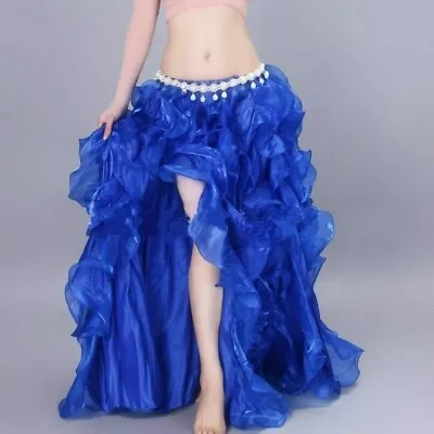 £36.98 • Buy Women Ruffle Tulle Organza Tutu Skirt Layer Burlesque Petticoat Costume Dance