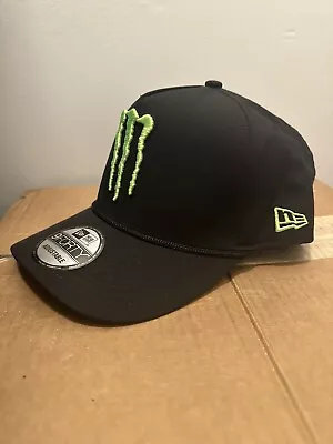 Monster Energy Athlete Hat Cap OSFM SnapBack Monster Athlete Rope Hat Motocross • $41