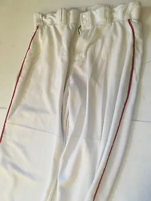 Majestic Baseball Pants With Red Piping XL • $10