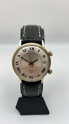 Lecoultre Memovox Caliber 911 1950s Alarm Wristwatch • $2050