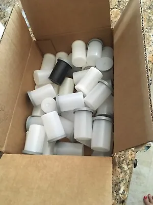 $8 • Buy 50 Pcs With Lids-Empty 35mm Film Storage Containers Canisters— Mixed Lot