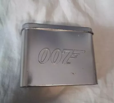 Small Metal 007 James Bond Spy Files Trading Card Tin • £6.99