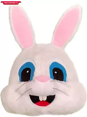 Easter Party Rabbit Costume Bunny Mascot Costume Adult Size Fancy Dress • $58.88