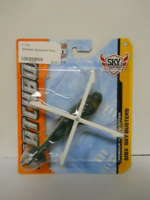 2012 Matchbox Sky Busters MBX Rescue Helicopter Airplane Aircraft Scale 1:64 • $12.95