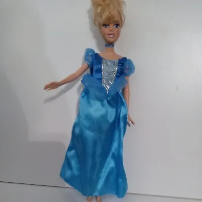 1999 Mattel Disney Princess Cinderella Doll 12  Barbie Doll Vintage  • $11.96